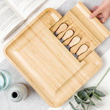 Bamboo Cheese Board and Utensil Set