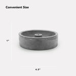 Cement Incense Holder -  Circular