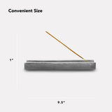 Cement Incense Holder - Rectangular