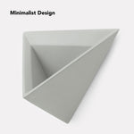 Wall Mount Planter Pot - Triangle