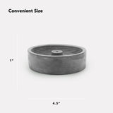 Cement Incense Holder -  Circular