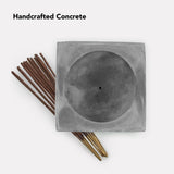 Cement Incense Holder - Square